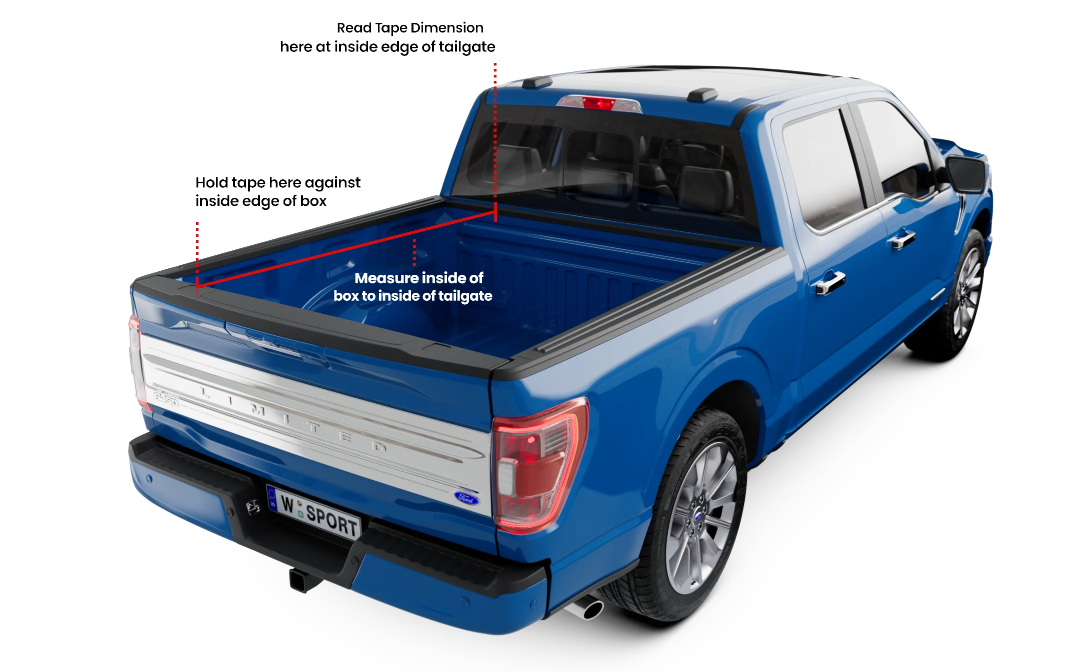 Worksport HD3 Quick Latch Hard Folding Tonneau Cover