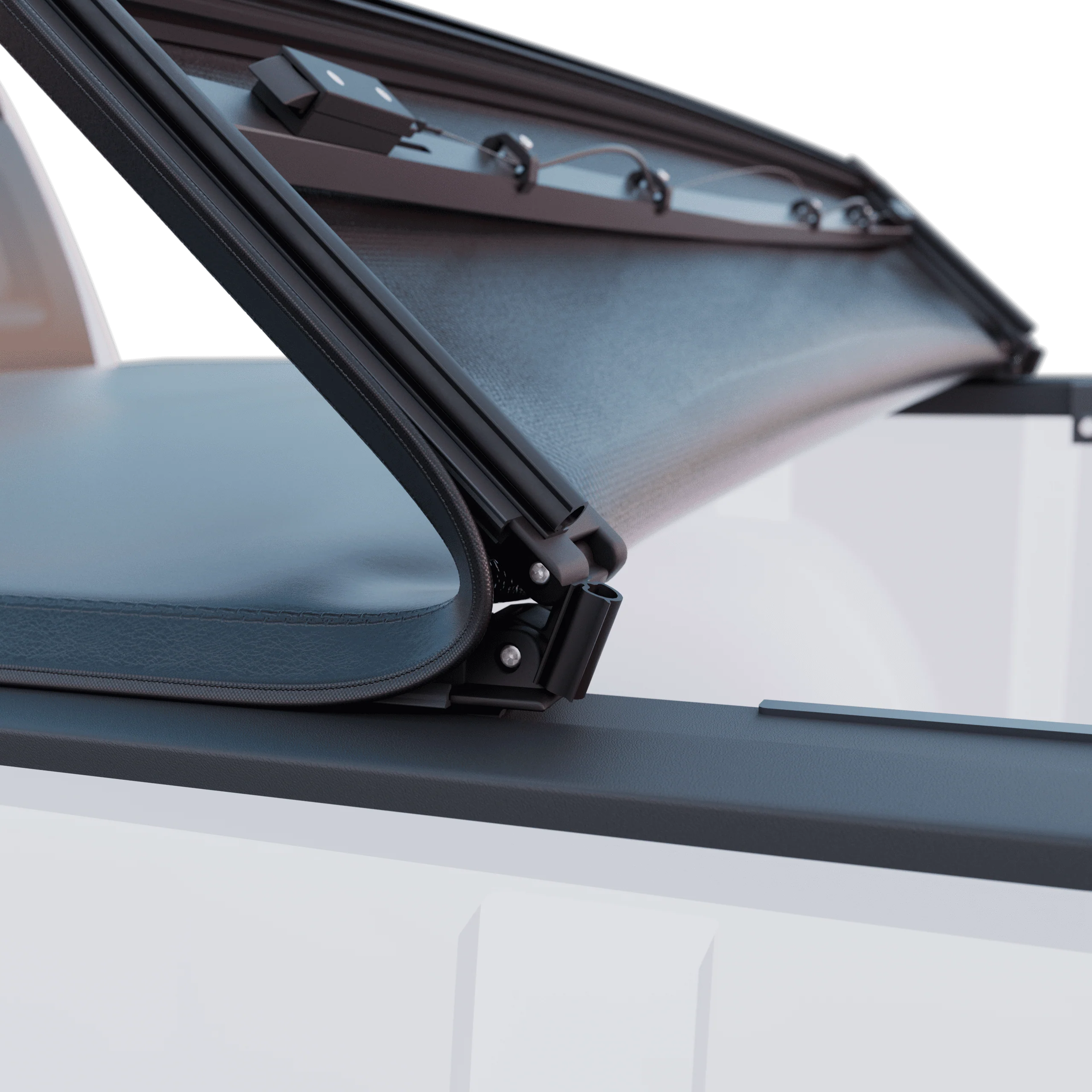 Worksport SC4 Quick Latch Full Bed Access Soft Tonneau Cover
