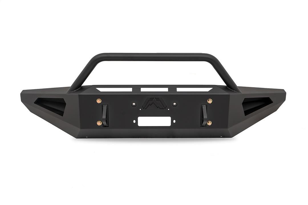 Fab Fours Red Steel Front Bumpers For 2009-2014 Ford F-150 - FF09-RS1762-1