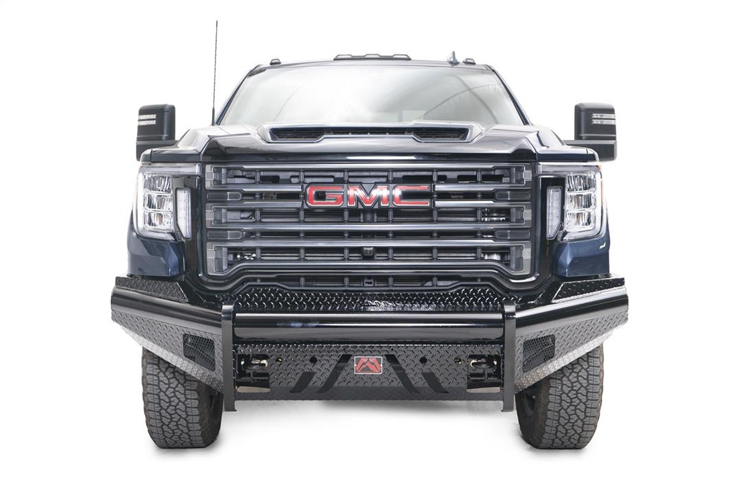 Fab Fours Black Steel Front Bumpers For 2020-2023 GMC Sierra 2500/3500