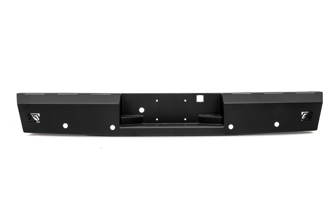 Fab Fours Red Steel Rear Bumpers For 2003-2007 Chevrolet/GMC Silverado/Sierra 2500/3500 & 07 Classic- CH05-RT1250-1