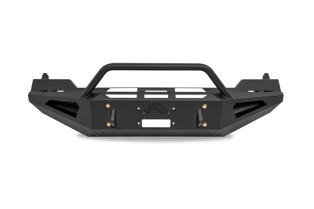 Fab Fours Red Steel Front Bumpers For 2013-2018 RAM 1500 & 2019-2024 Classic - DR13-RS2462-1