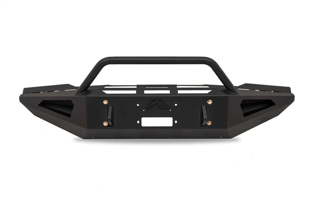 Fab Fours Red Steel Front Bumpers For 2007-2013 Toyota Tundra - TT07-RS1862-1
