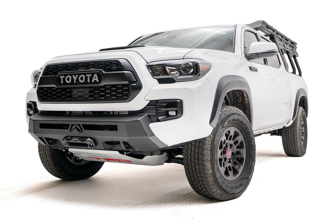 Fab Fours Winch Mount Front Bumpers For 2016-2023 Toyota Tacoma