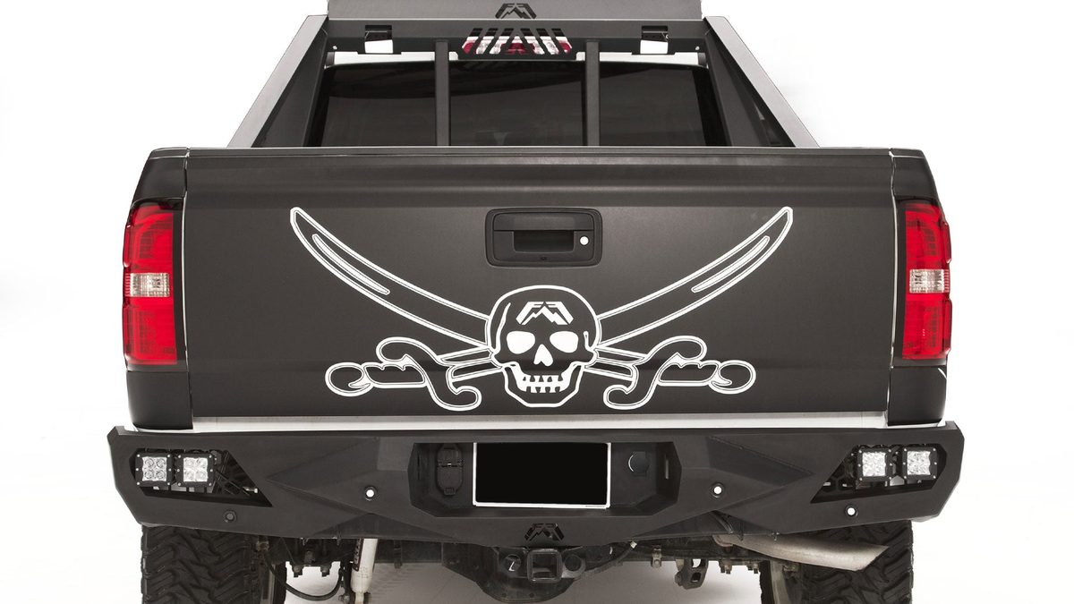 Fab Fours Vengeance Rear Bumpers For 2014-2018 Chevrolet/GMC Silverado/Sierra 1500 & 2019 LD/LTD - CS14-E3151-1