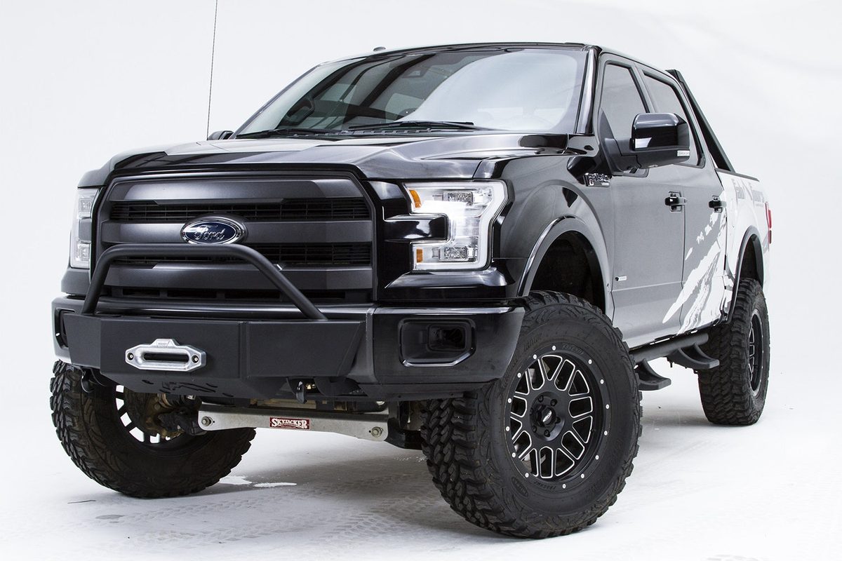 Fab Fours Winch Mount Front Bumpers For 2015-2020 Ford F-150