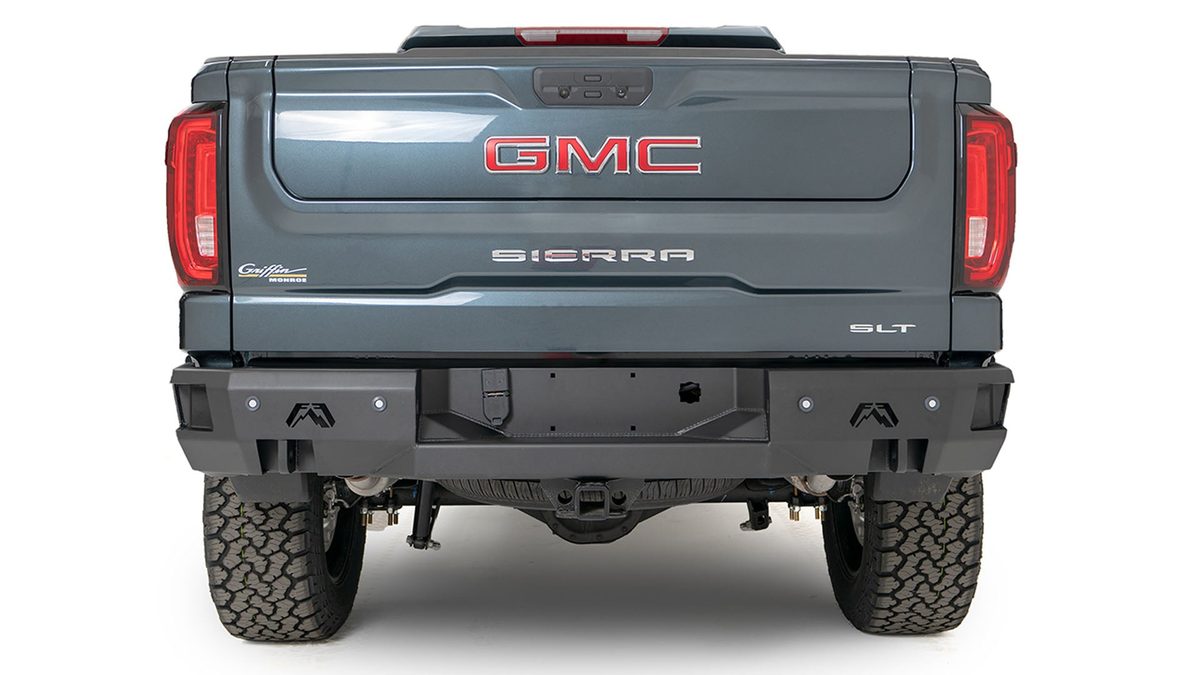 Fab Fours Premium Rear Bumpers For 2022-2026 Chevrolet/GMC Silverado/Sierra 1500 - GS23-W5851-1