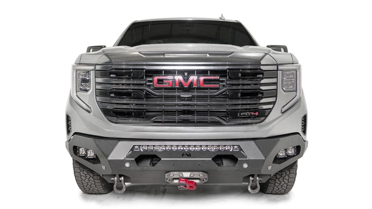 Fab Fours Matrix Front Bumpers For 2022-2026 GMC Sierra 1500