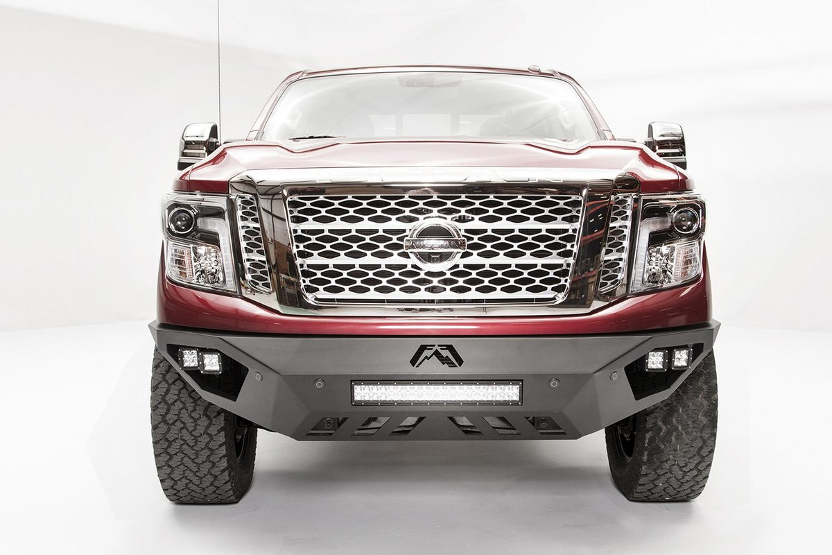 Fab Fours Vengeance Front Bumpers For 2016-2024 Nissan Titan XD & 2020-2024 Titan