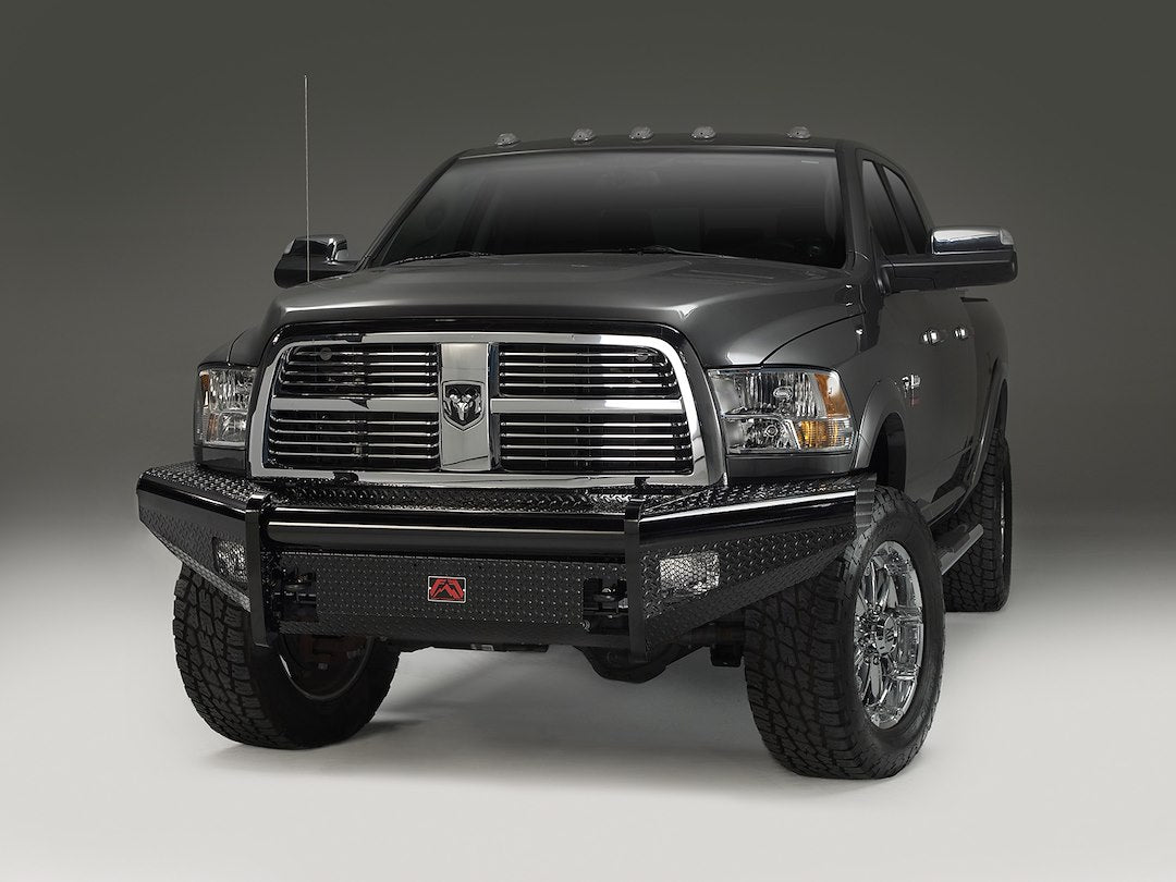 Fab Fours Black Steel Front Bumpers For 2010-2018 RAM 2500/3500