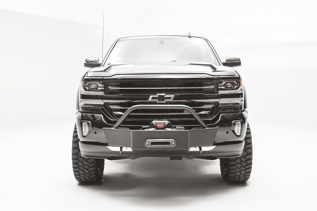 Fab Fours Winch Mount Front Bumpers For 2019-2018 Chevrolet/GMC Silverado/Sierra 1500 - GM16-N3350-1