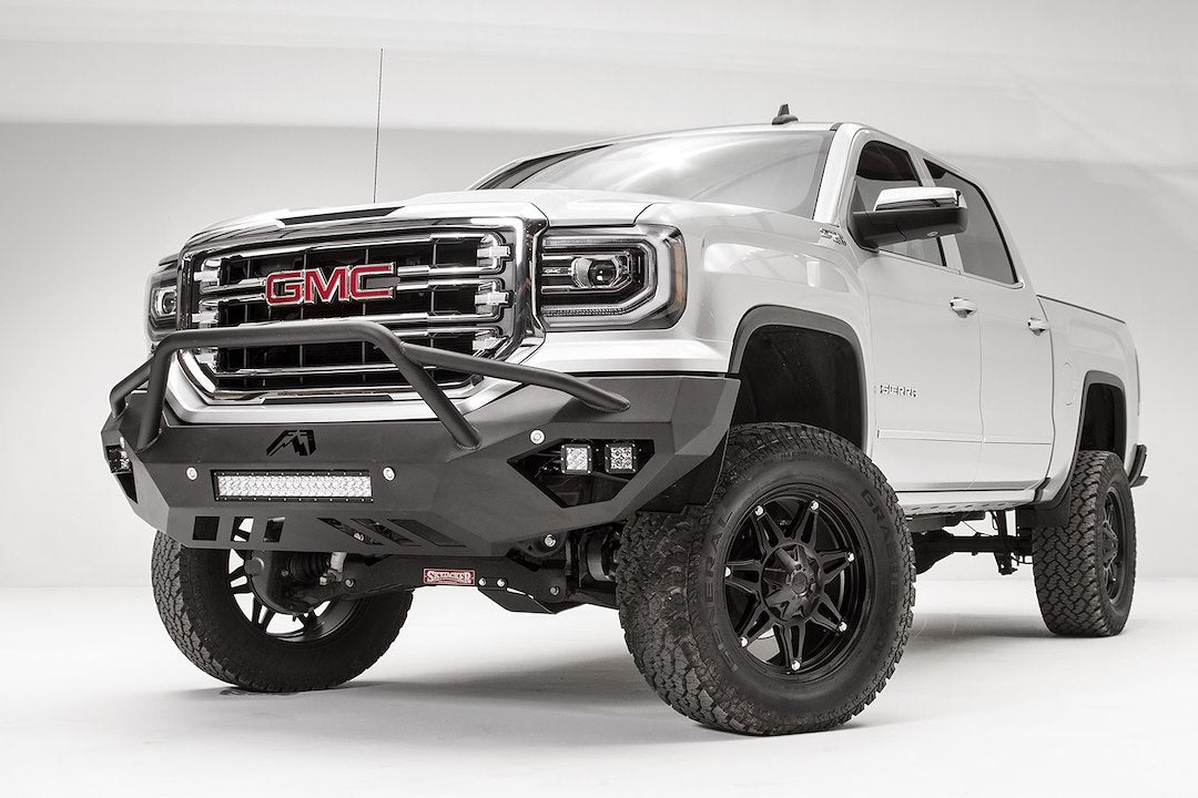 Fab Fours Vengeance Front Bumpers For 2016-2018 GMC Sierra 1500 & 2019 LTD