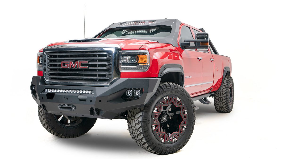 Fab Fours Matrix Front Bumpers For 2015-2019 GMC Sierra 2500/3500
