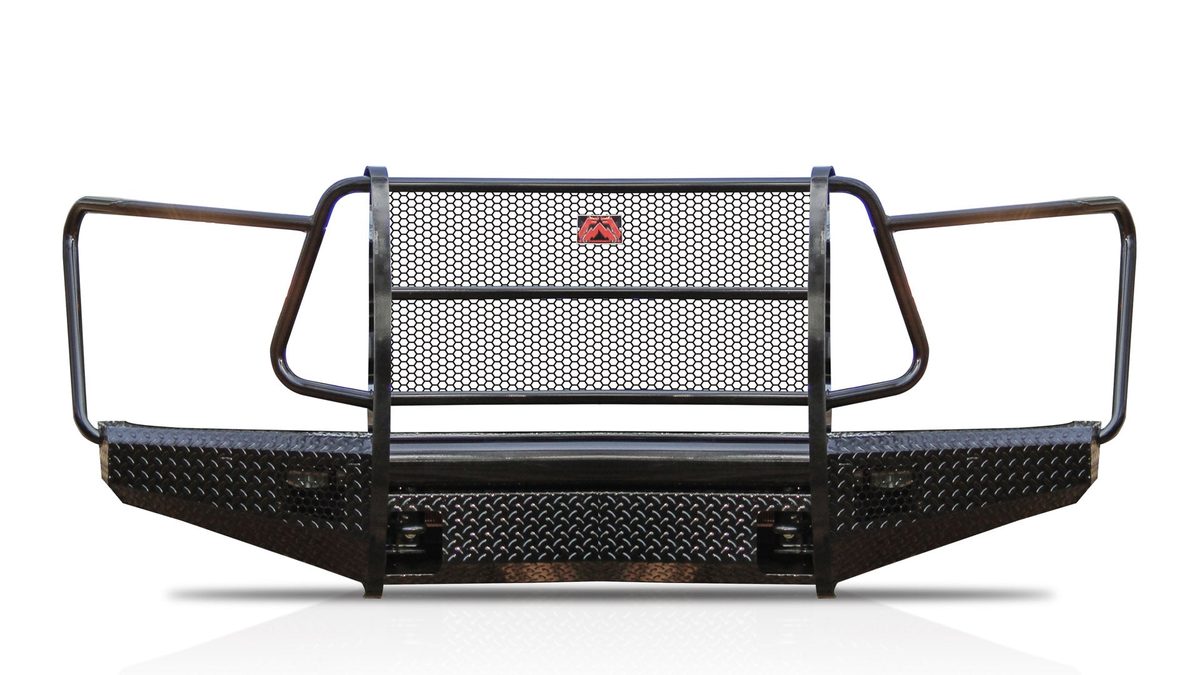 Fab Fours Black Steel Front Bumpers