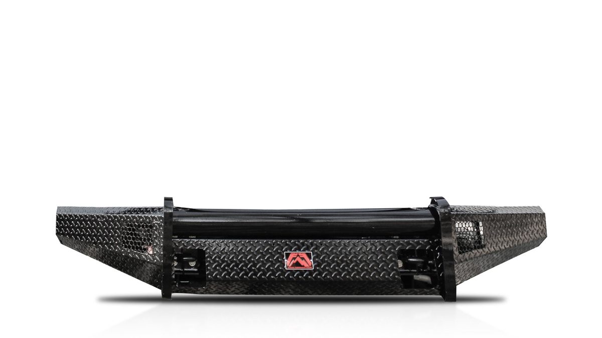 Fab Fours Black Steel Front Bumpers For 2007-2013 Toyota Tundra
