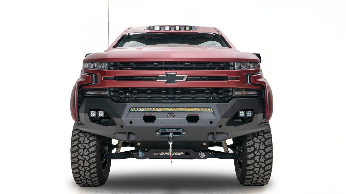 Fab Fours Matrix Front Bumpers For 2019-2021 Chevrolet Silverado 1500 & 2022 LD