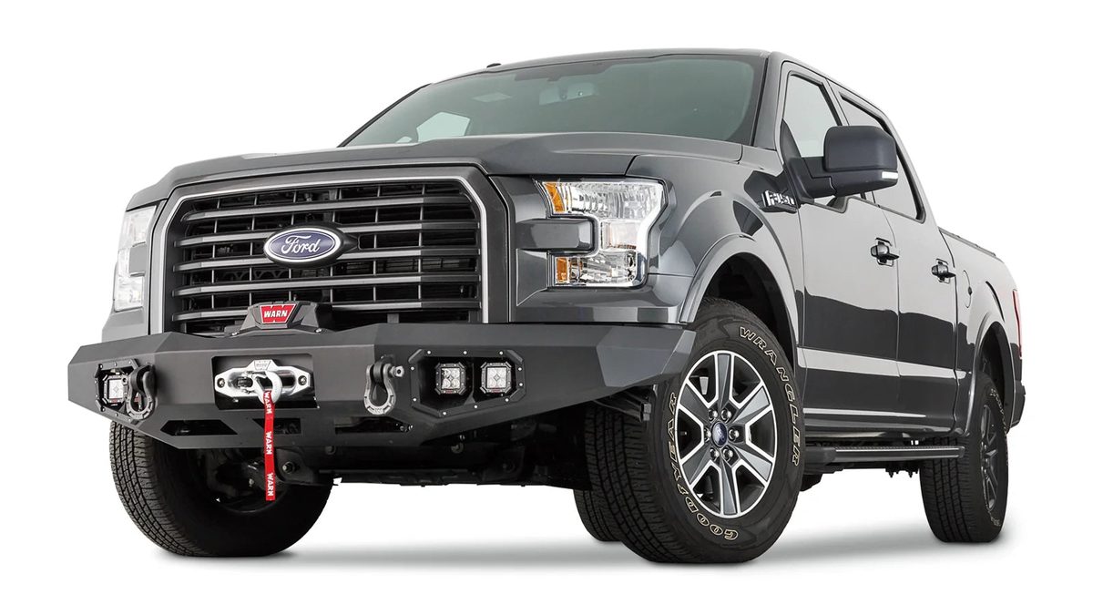 Warn Ascent Front Bumper For 2015-2017 Ford F-150 - 100915