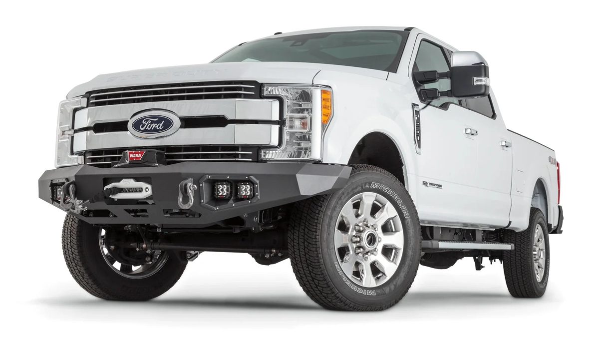 Warn Ascent Front Bumper For 2017-2022 Ford F-250/350/450 - 100918