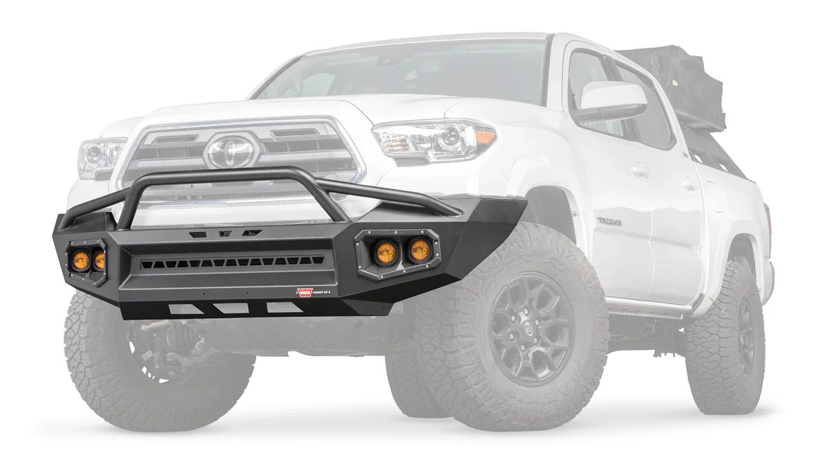 Warn Ascent XP Front Bumper For 2016-2021 Toyota Tacoma - 107272