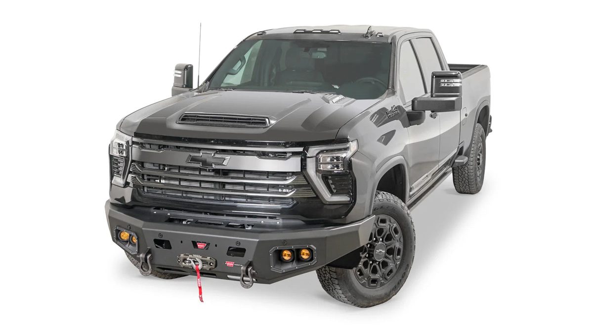 Warn Ascent HD Front Bumper For 2024-2026 Chevrolet Silverado 2500/3500