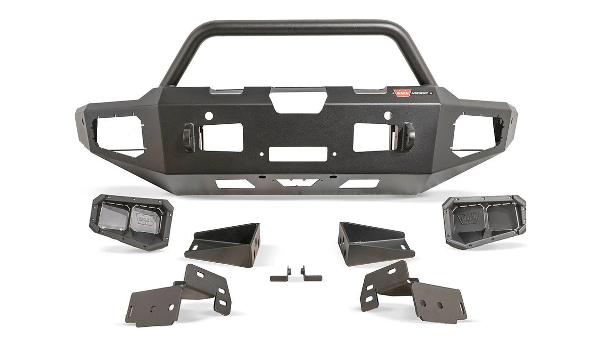 Warn Ascent Front Bumper For 2021-2026 Ford F-150 - 110955
