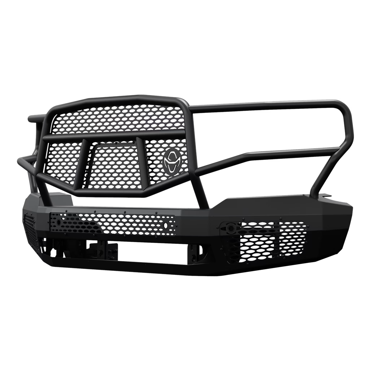 Ranch Hand Midnight Full Front Bumper For 2019-2022 Chevrolet Silverado 1500 - MFC19HBM1