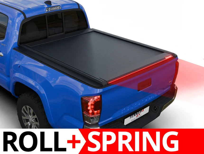Tessera Roll+ Spring-Assisted Retractable Tonneau Bed Cover For 16-23 Toyota Tacoma 5'1" Bed - 5212062602657
