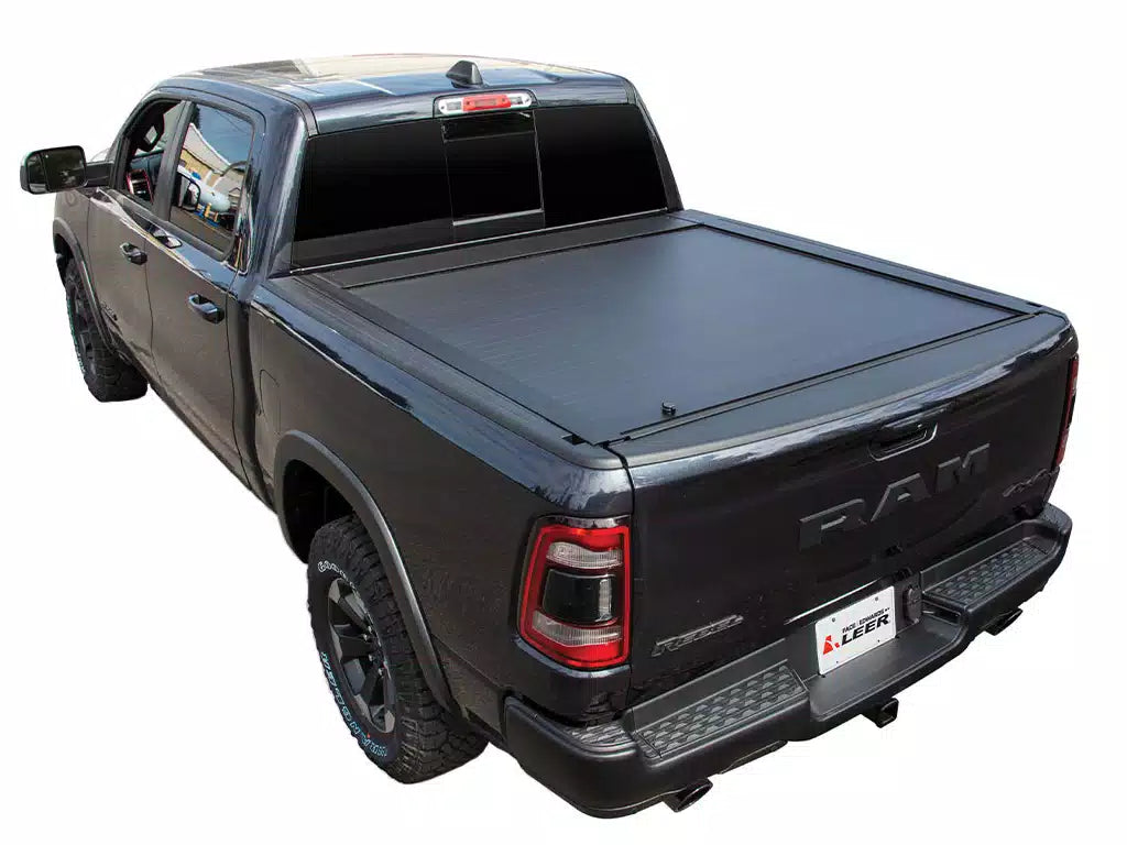 Pace Edwards Full Metal Matte Black JackRabbit Manual Retractable Tonneau Cover For 22-26 Toyota Tundra 6'7" Bed - M-FMT186