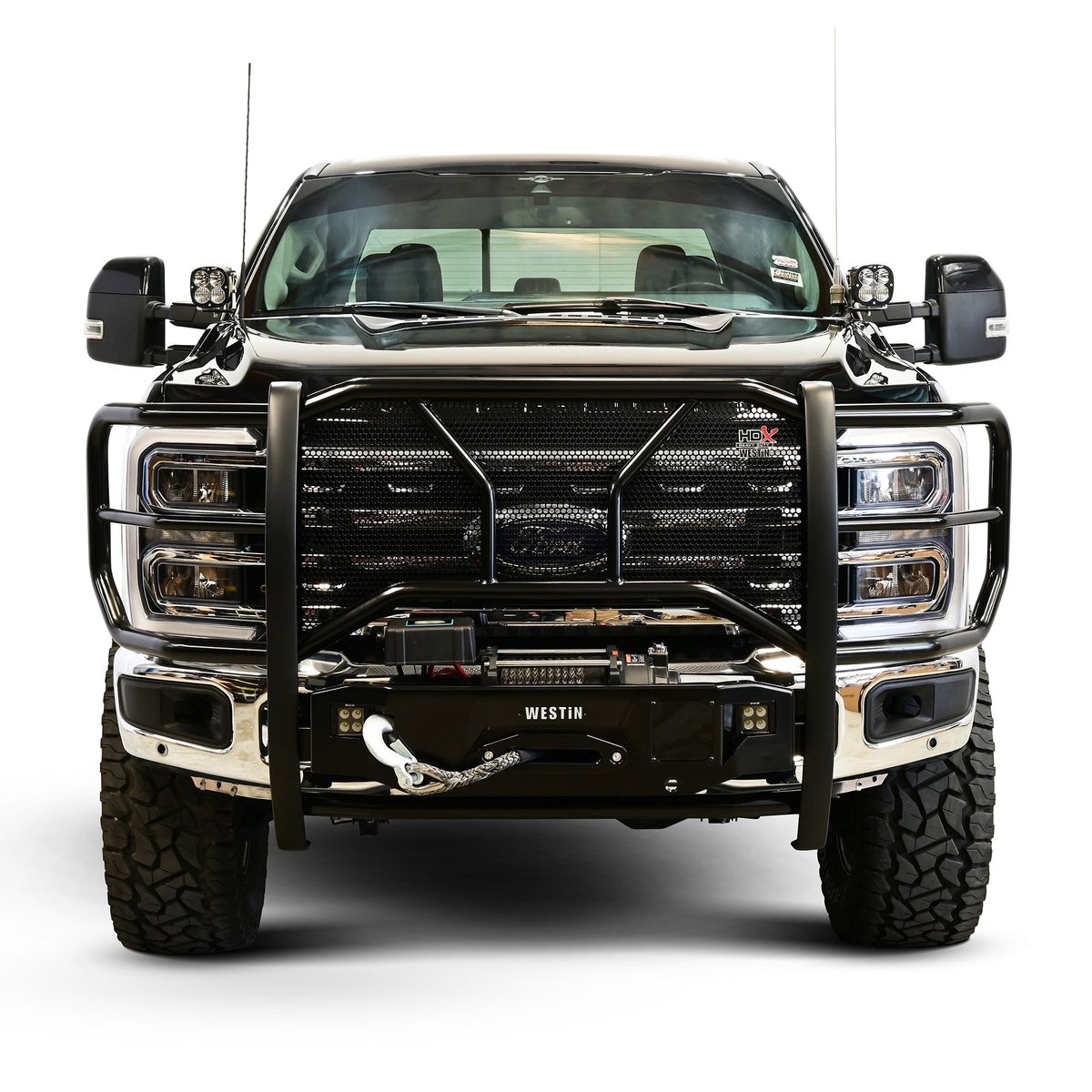 Westin HDX Winch Mount Grille Guard For 2023-2026 Ford F-250/350/450