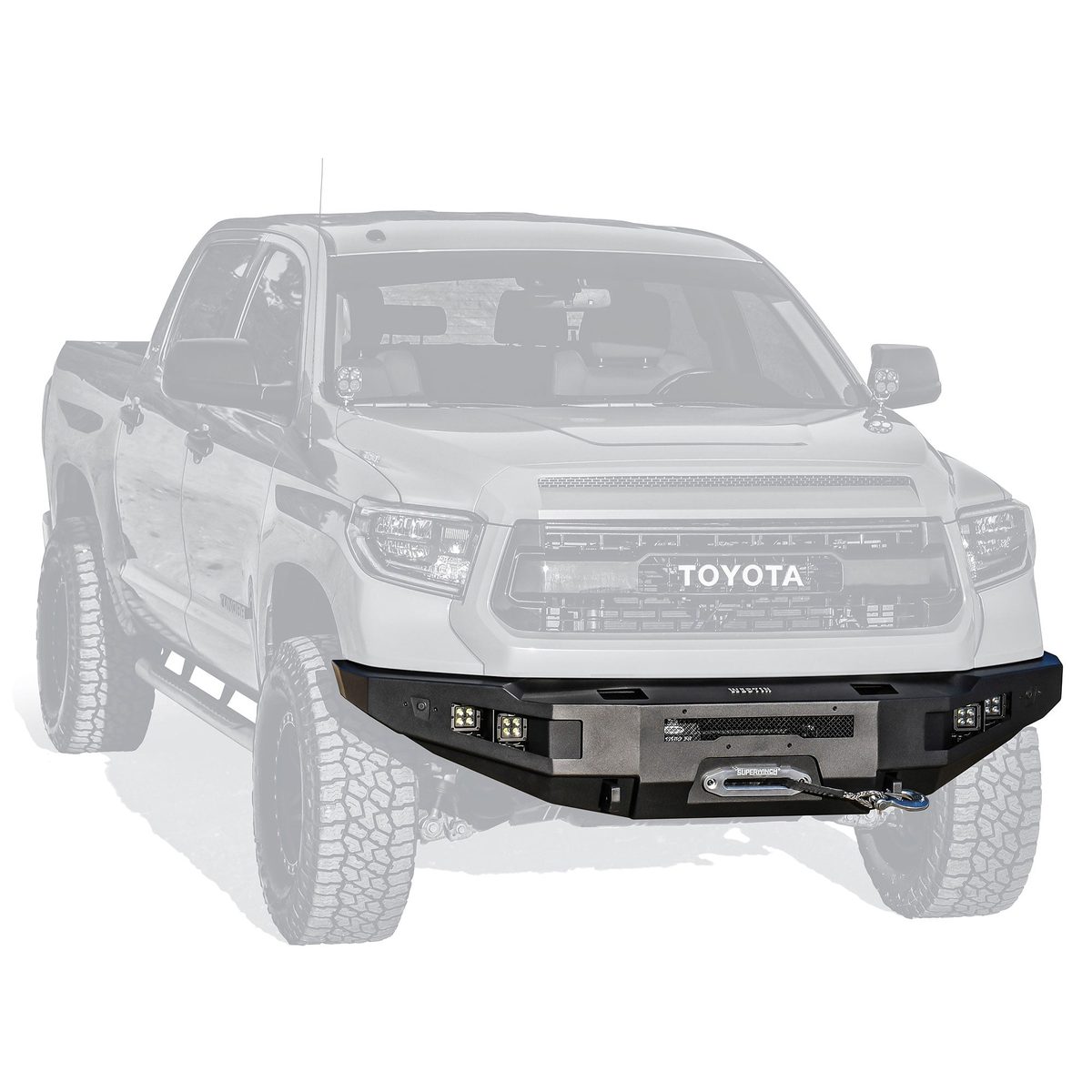 Westin Pro-Series Winch Mount Front Bumper For 2014-2021 Toyota Tundra - 58-411035