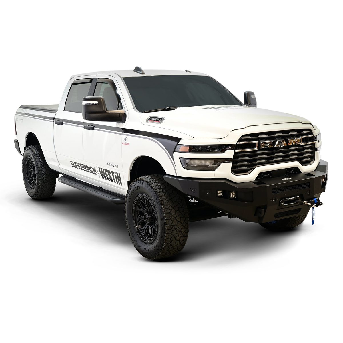 Westin Pro-Series Winch Mount Front Bumper For 2019-2026 RAM 2500/3500 - 58-411235