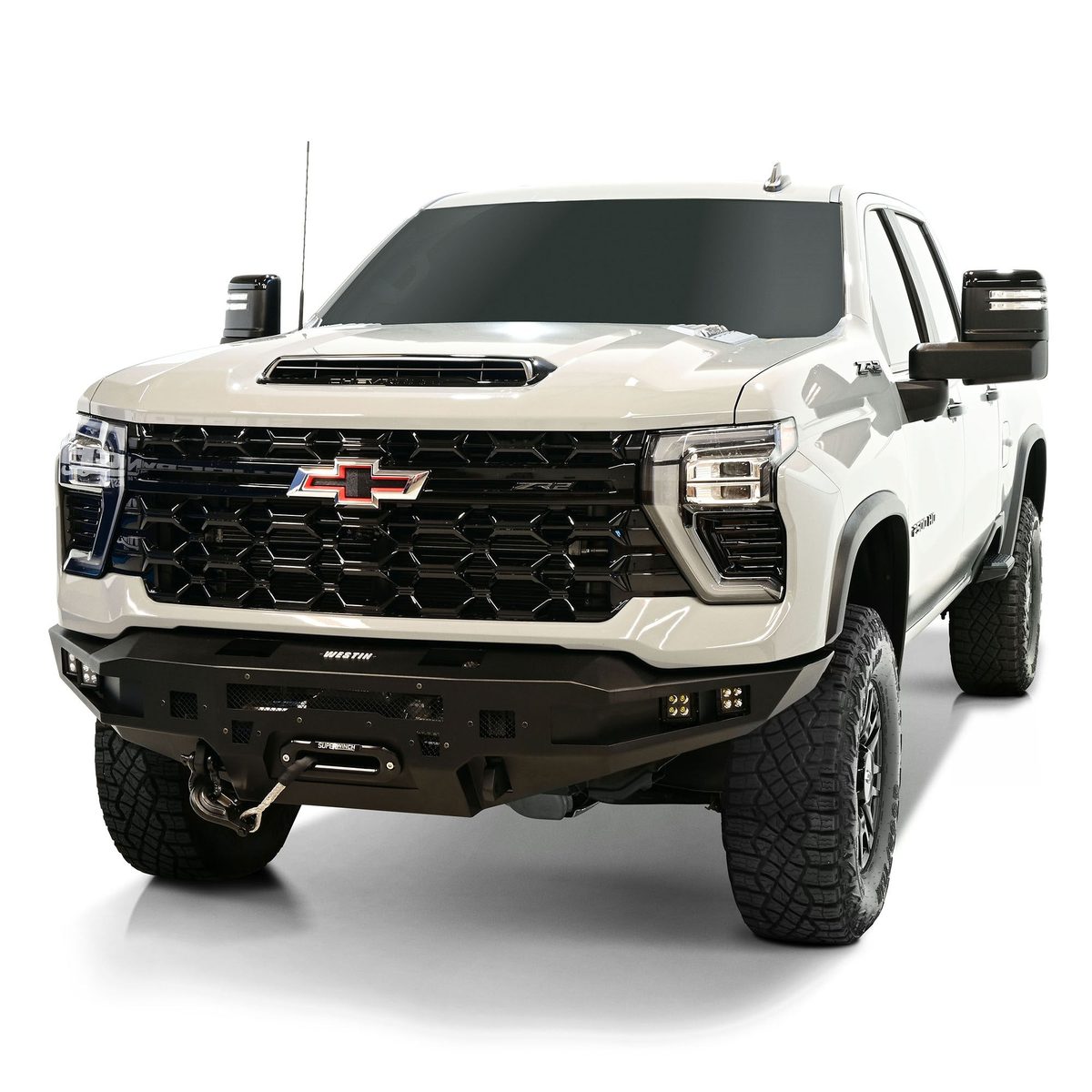 Westin Pro-Series Winch Mount Front Bumper For 2024-2026 Chevrolet Silverado 2500/3500 - 58-414215