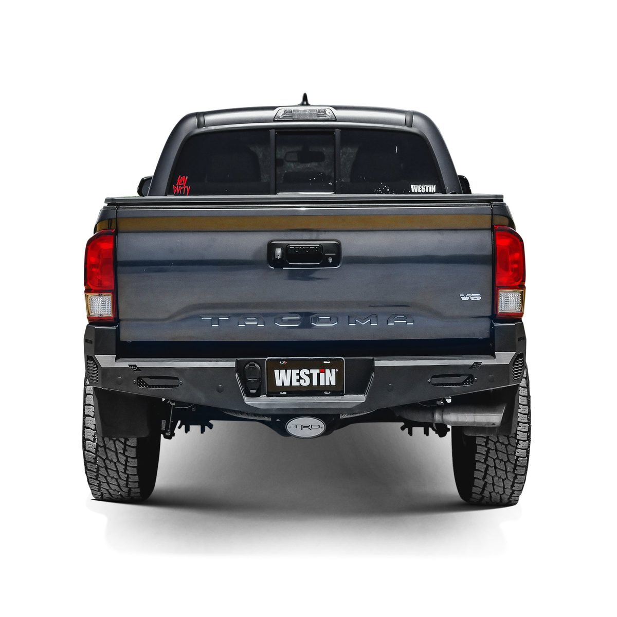 Westin Pro-Series Rear Bumper For 2016-2023 Toyota Tacoma - 58-421045