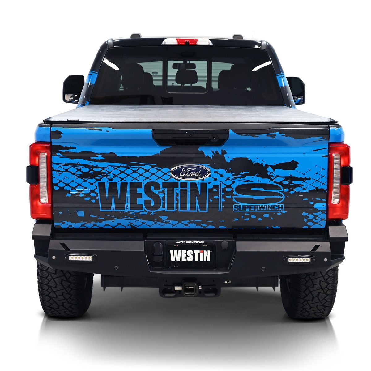 Westin Pro-Series Rear Bumper For 2023-2026 Ford F-250/350/450 - 58-421275