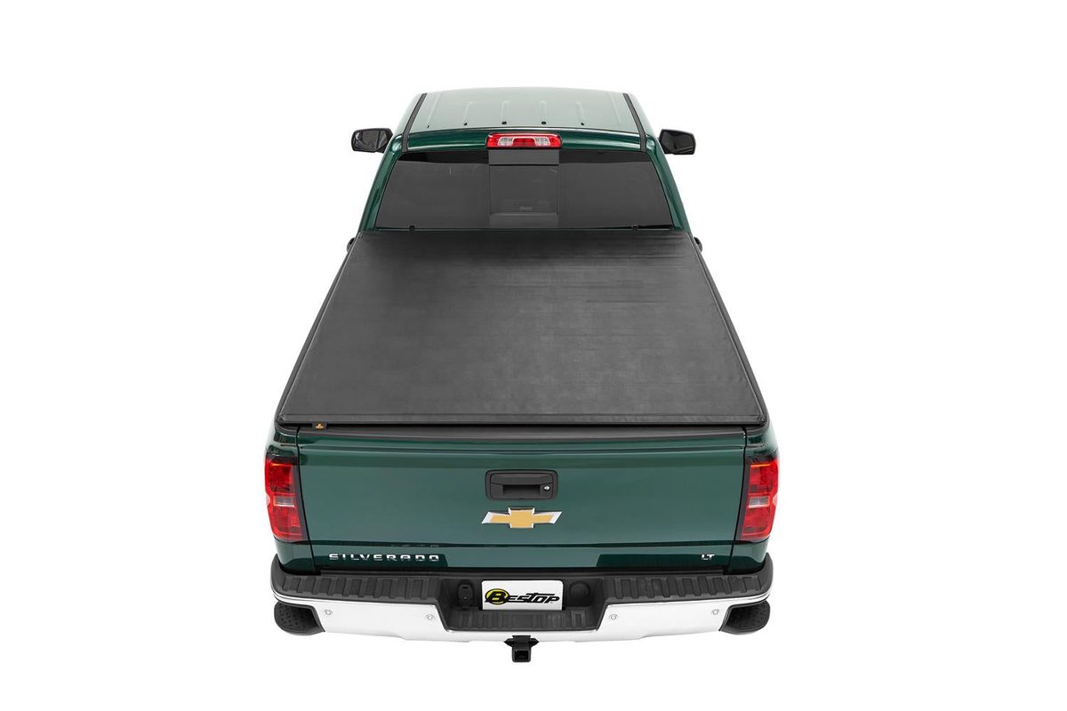 BesTop EZ-Roll Soft Tonneau Cover For 2004-2012 Chevrolet Colorado/GMC Canyon 6'1" Bed - 19152-01