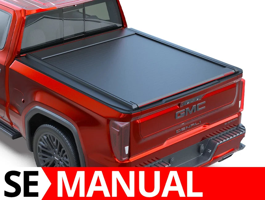 Tessera SE Manual Retractable Tonneau Bed Cover For 14-26 GMC/Chevrolet Sierra/Silverado 1500 5'8" Bed - 5212062604859
