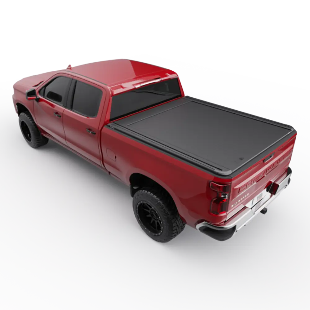 EGR Rolltrac Manual Retractable Bed Cover For 2019-2026 Chevrolet/GMC Silverado/Sierra 1500 6'6" Bed - RT040036ML
