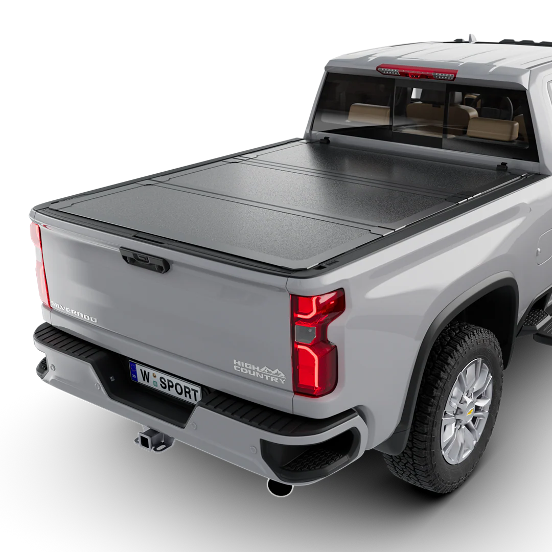 Worksport HD3 Quick Latch Hard Folding Tonneau Cover For 2020-2026 Chevrolet/GMC Silverado/Sierra 2500/3500 6'9" Bed - 4513560