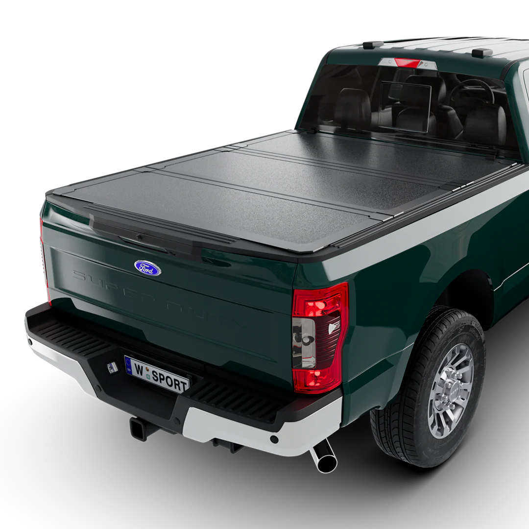 Worksport HD3 Quick Latch Hard Folding Tonneau Cover For 1999-2016 Ford F-250/350 6'9" Bed - 4532160