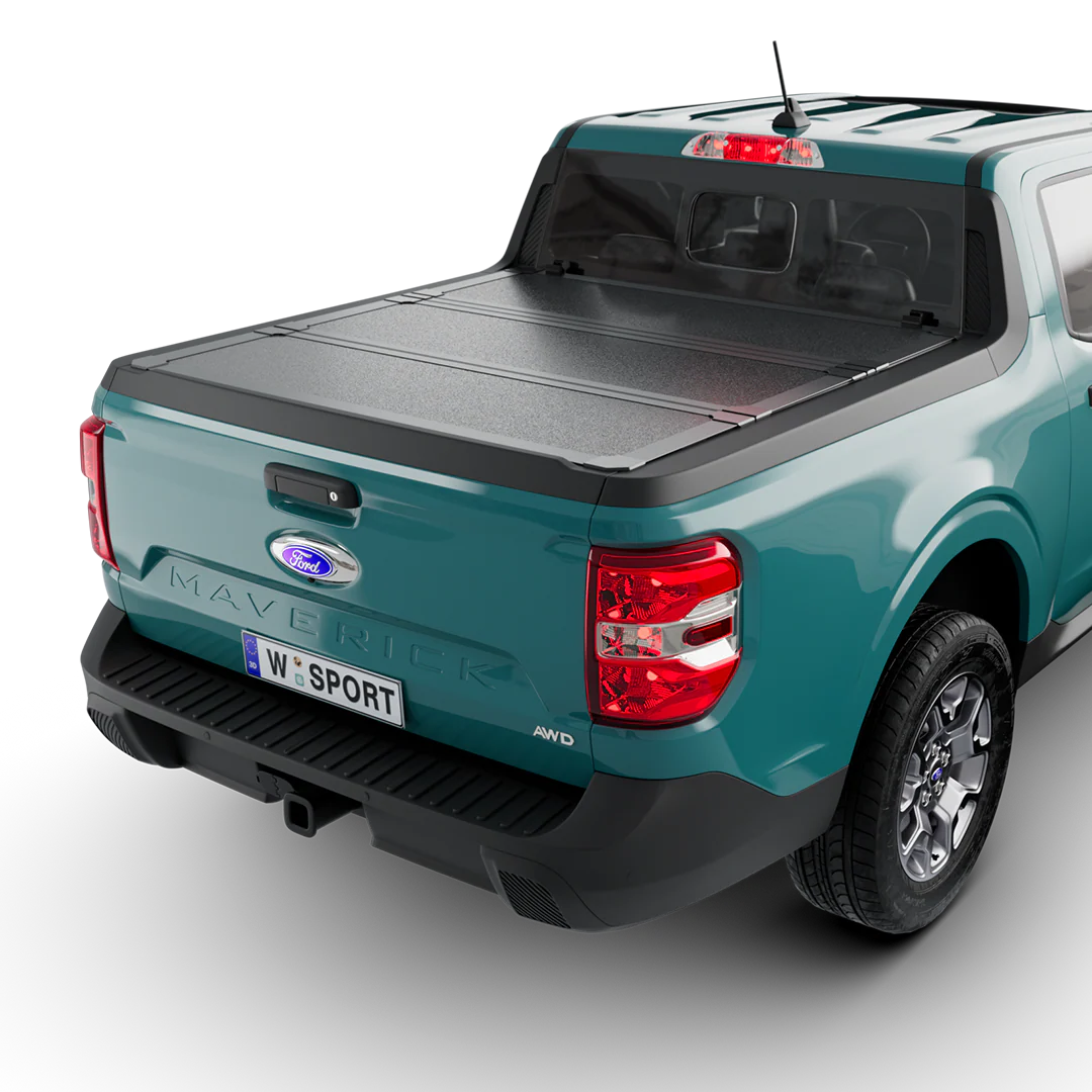Worksport HD3 Quick Latch Hard Folding Tonneau Cover For 2022-2026 Ford Maverick 4'4" Bed - 4538140