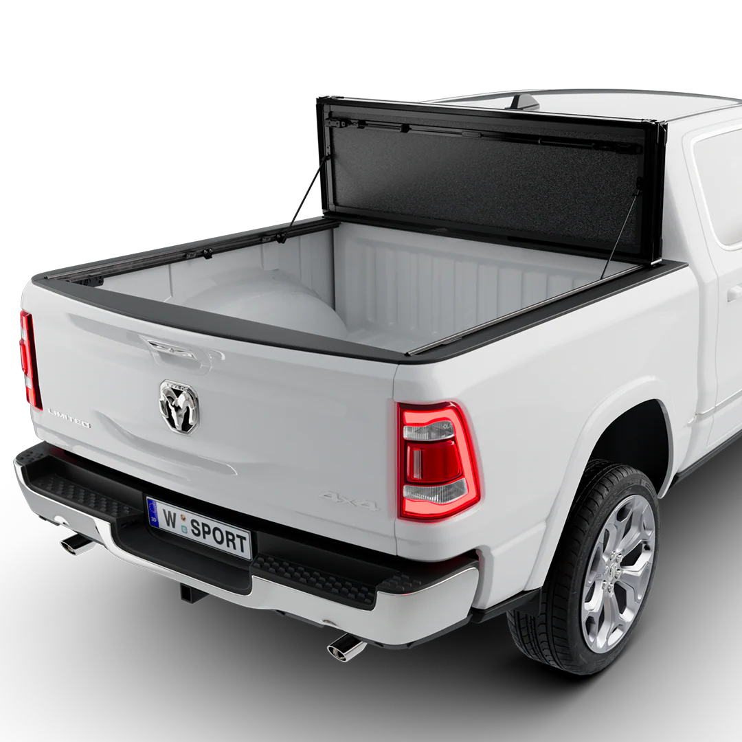 Worksport AL4 Flip-Up Hard Trifold Tonneau Cover For 2019-2026 RAM 1500 5'7" Bed