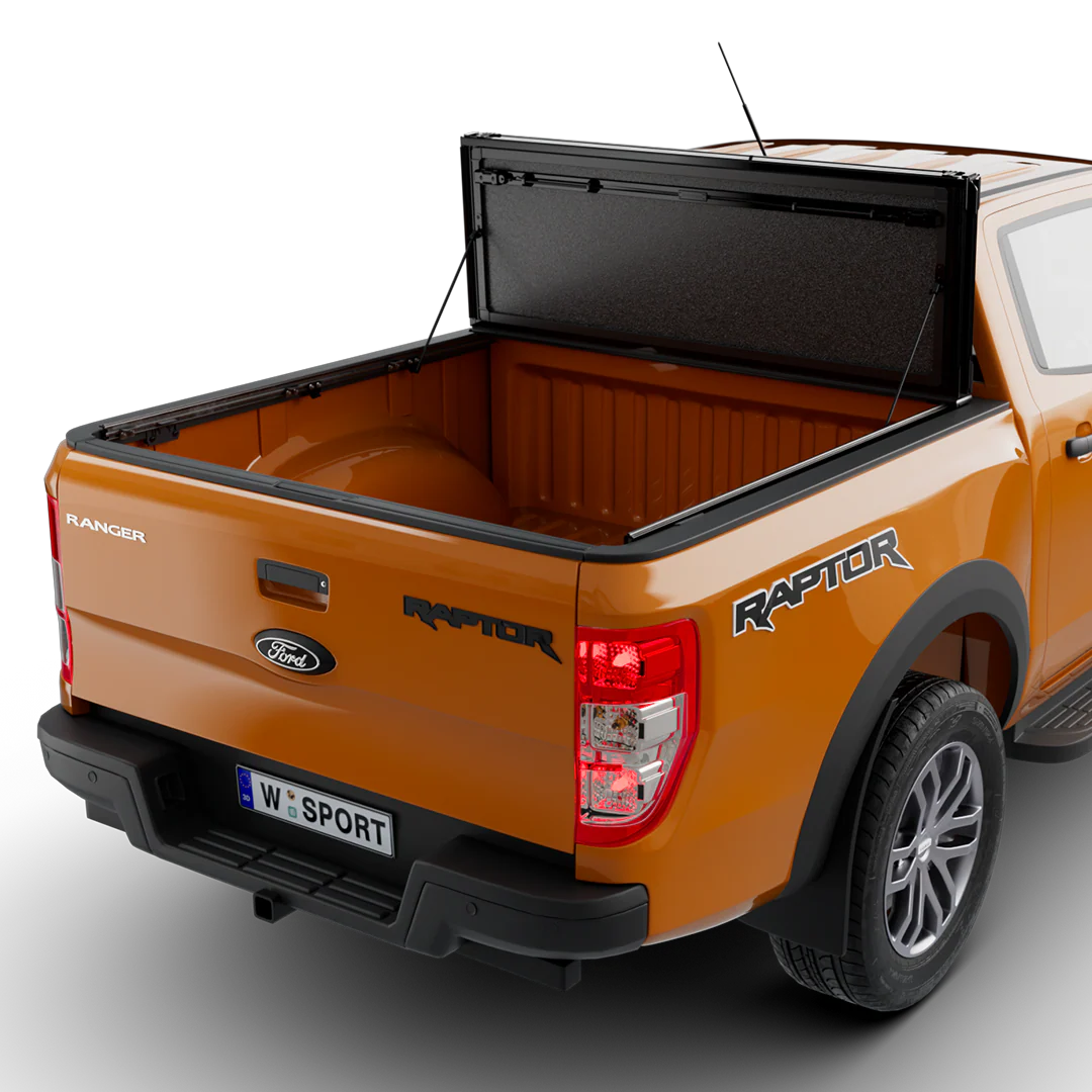 Worksport AL4 Flip-Up Hard Trifold Tonneau Cover For 2024-2025 Ford Ranger 5'1" Bed - 4937450
