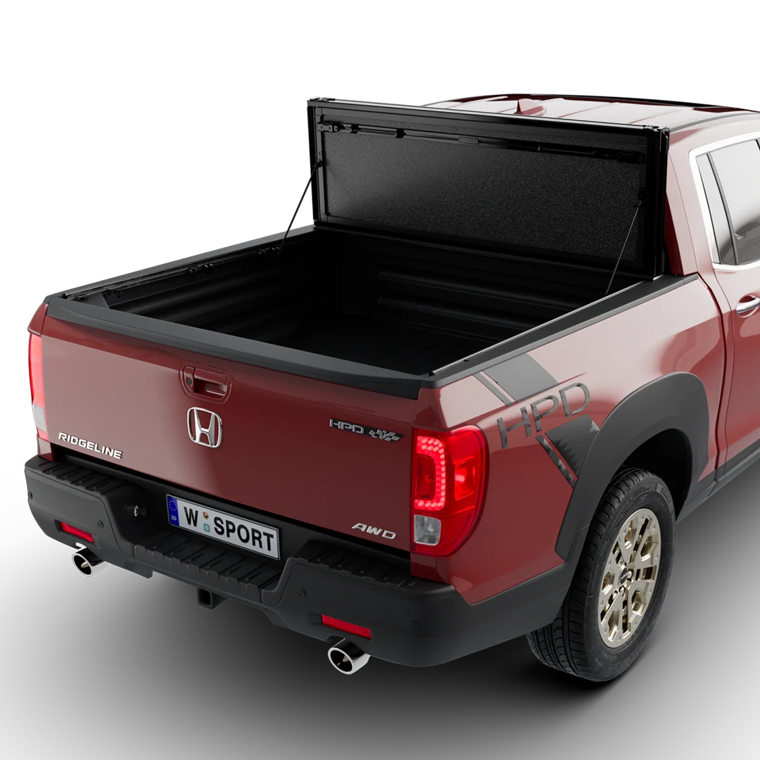 Worksport AL4 Flip-Up Hard Trifold Tonneau Cover For 2017-2026 Honda Ridgeline 5'4" Bed - 4941251