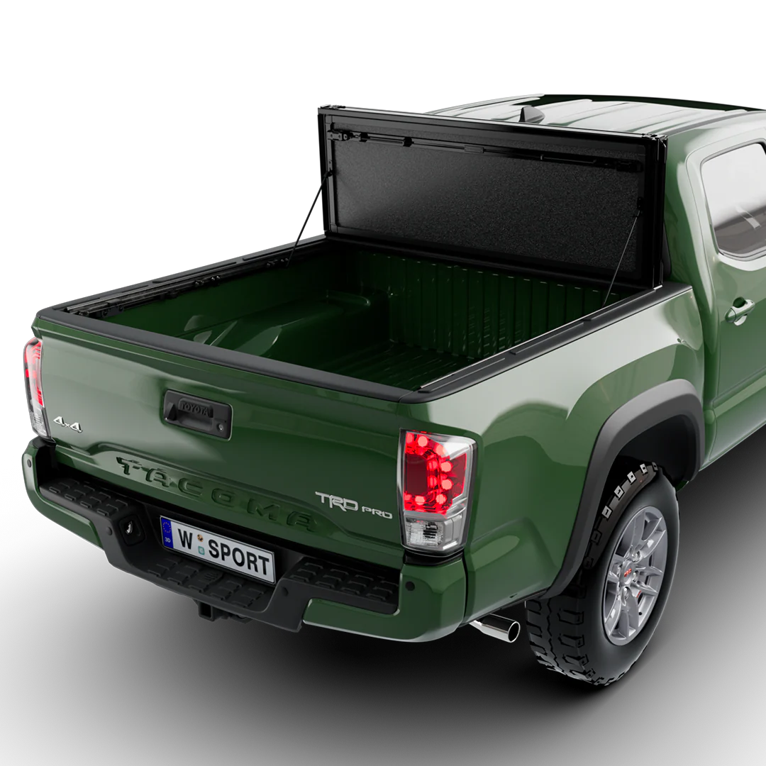 Worksport AL4 Flip-Up Hard Trifold Tonneau Cover For 2016-2023 Toyota Tacoma 5'1" Bed - 4975251
