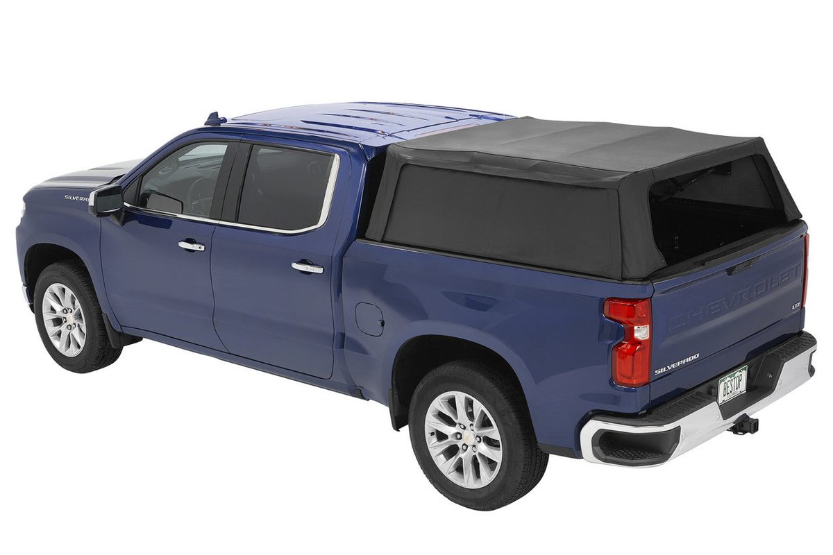 BesTop Supertop For Truck 2, 2019-26 Silverado/Sierra 5.8 ft Bed - 77318-35