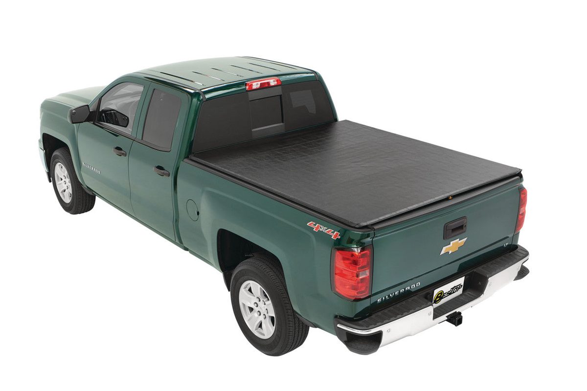 BesTop Supertop for Truck 2 Tonneau Cover For 20-26 Chevrolet/GMC Silverado/Sierra 2500/3500 6'9" Bed - 77437-35