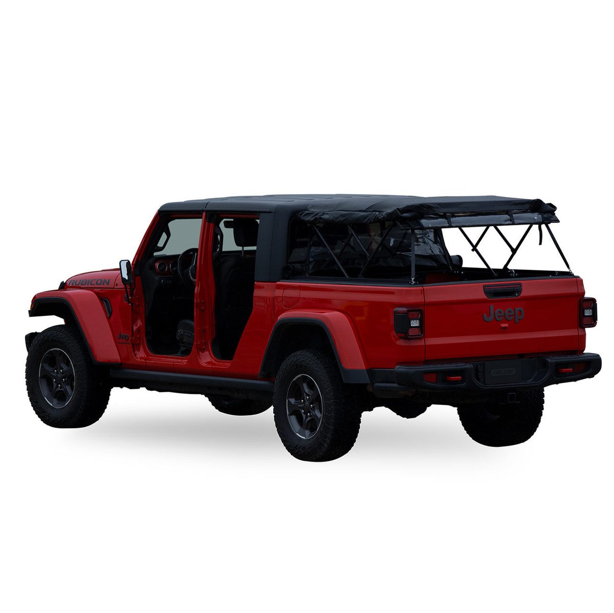 Fas-Top Traveler | 2 in 1 Topper & Tonneau Cover For 2020-2026 Jeep Gladiator 5' Bed