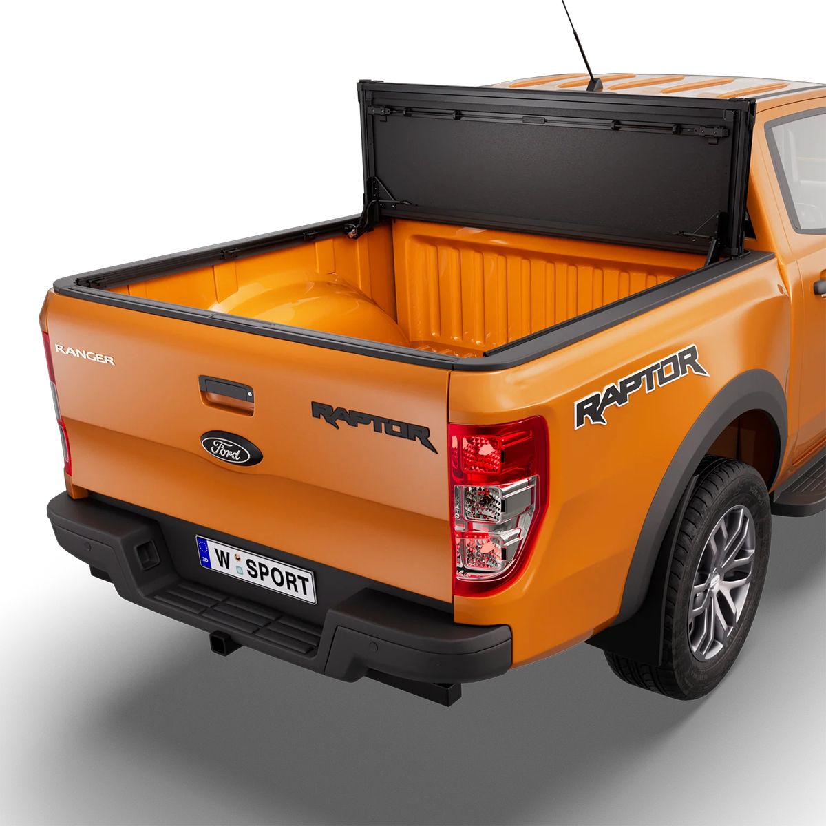 Worksport NEXUS Flip-Up Hard Tonneau Cover For 2019-2023 Ford Ranger 5'1" Bed - 4837350
