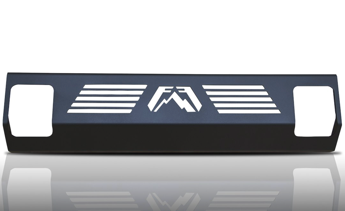 Fab Fours Black Steel Universal High Flow Lower Guard for Half Ton ('K') Bumpers - KGAIR-1
