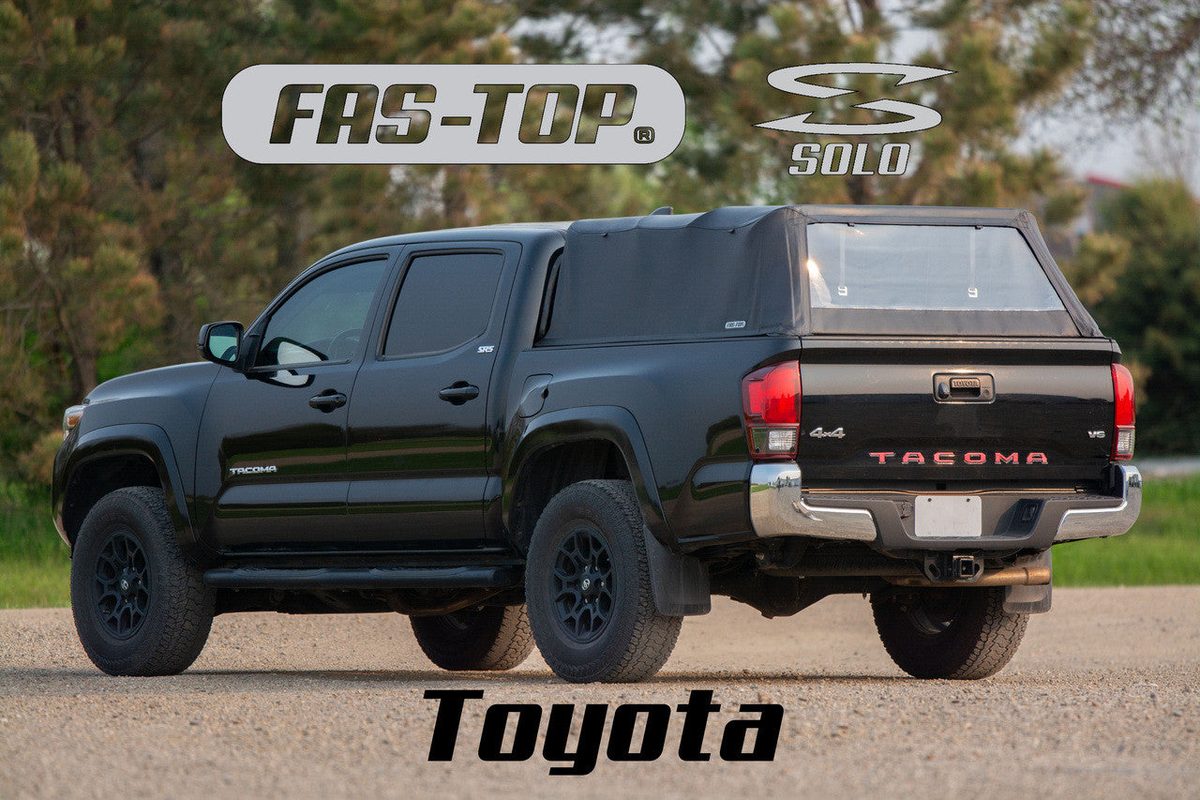 Fas-Top Solo Soft Truck Topper For 93-98 Toyota T100 & 00-06 Toyota Tundra 8' Bed - 25111